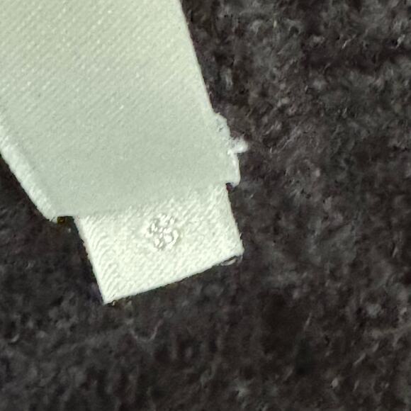 One Grey Day Miles Pullover Sweater Black Ribbed Distressed NWT Size Small - Picture 8 of 8